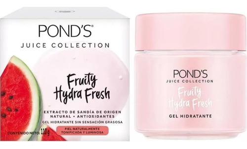 Gel Hidratante Pond's Facial Fruity Hydra Fresh Sandía 110g