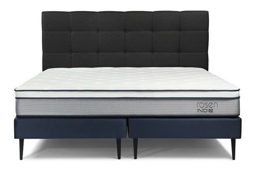 Dormitorio Rosen Indie King Plazas+cabec Issey - Grafito