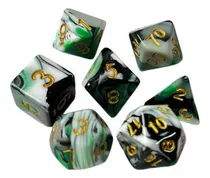 Comprar Fa 2 Juego De Dados Rpg De 7 Uds., Juego De Dados De,