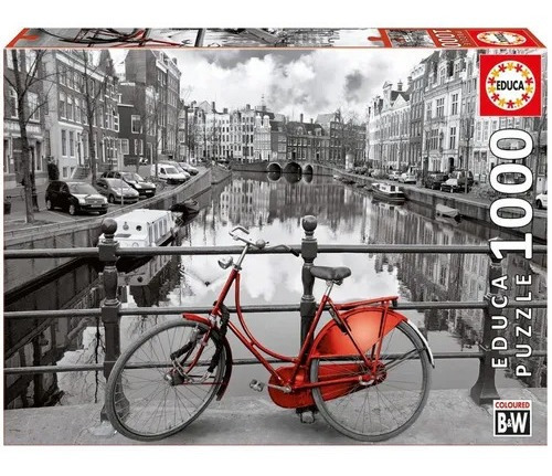 Rompecabezas Puzzle 1000 Piezas Marca Educa De Amsterdam