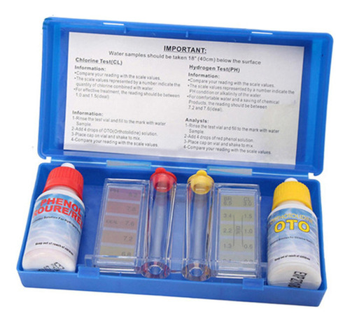 Tiras De Prueba De Agua, Kits De Prueba De Acuario Para