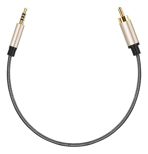 L Jack De 3,5 Mm A Rca Macho Nylon Trenzado For 1m