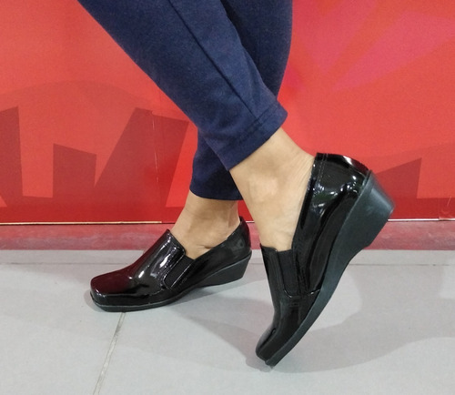 Zapatos De Vestir - Mocasín  Mujer Taco 3 - Tallas 35 Al 40