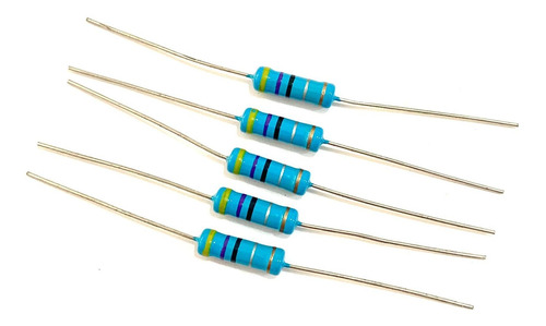 Kit 05 Resistor De Potência 4r7 5% 3w