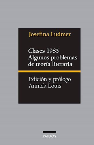 Libro Clases 1985 Algunos Problemas De Teoria Literaria (edi