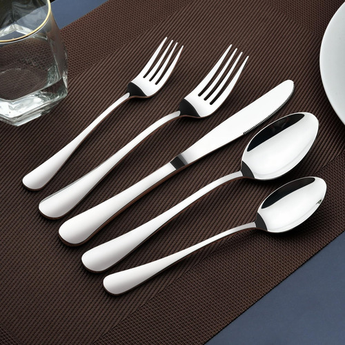 Set De Cubiertos Tramontina 40 Piezas Acero Inoxidable