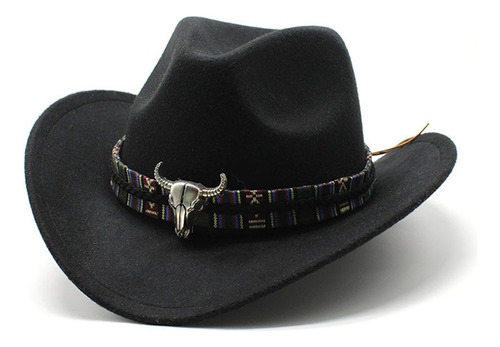 Sombrero Unisex Texana Vaquero Resistente Y Versatil De Moda