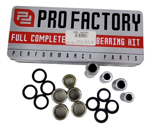 Kit Bujes Bieleta Pro Factory Para Honda Nx4 Falcon