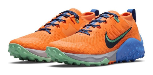 Zapatos Nike Wildhorse 7 Team Orange Signal Blue Cz1856-800