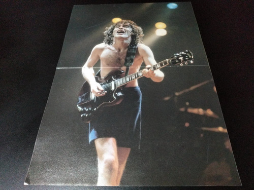 Poster Ac Dc * Angus Young * Warrant * 40 X 28 (p059)