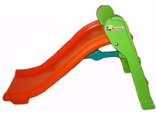 Imagen 3 de 10 de Mini Tobogan 3 Escalones Plegable Rotoys 1 A 3 Años Ext Int