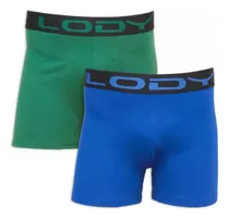 Comprar Pack X2 Boxer Hombre Lody Men Boxers Liso Algodon Lycra 742 