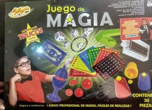 Juego De Magia Mi Alegría Grande Con 30 Pzas Y Dvd