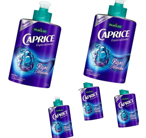 Crema Para Peinar Caprice Especialidades Rizos 150ml 5pzas