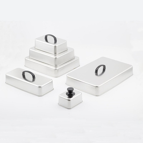 Tapa Rectangular Para Hamburguesas Con Forma De Cúpula Para