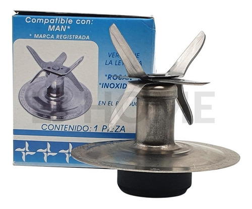 Aspa Rosan Con Empaque Para Licuadora Man. Original