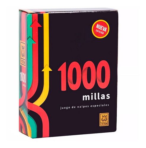 Mil Millas 1000 Juego De Naipes Original Yetem Ploppy 975004