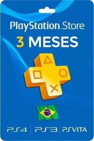 Playstation Plus Essential 3 Meses Brasileiro - CardLândia