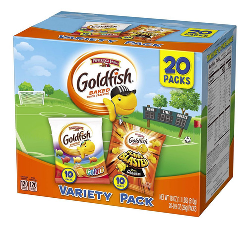 Pepperidge Farm Goldfish Colores Cheddar Y El Sabor Blasted