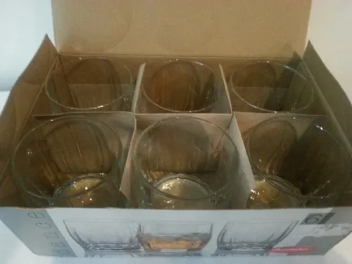 Juego De 6 Vasos De Cristale