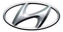 Comprar Porta Placa Plancha Cromado Con Emblema Hyundai Plateado 