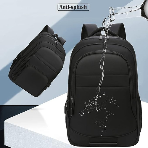 Mochila Urbana Grande Impermeable Reforzada Laptop Bolsillos