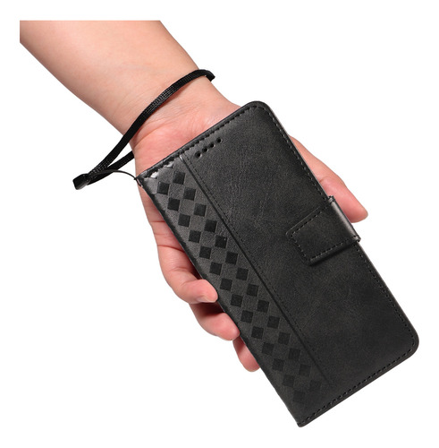 Funda De Piel Sintética De Alta Calidad Para Huawei Honor X8 4g/x8 5g/x8a 5g/x8b 4g/x8c 4g, Antivibración, Soporte, Abatible, Moleteado
