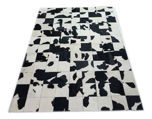 Imagen 2 de 6 de Alfombra Cuero Pelo Patchwork 1.8 X 2.4 M Holando