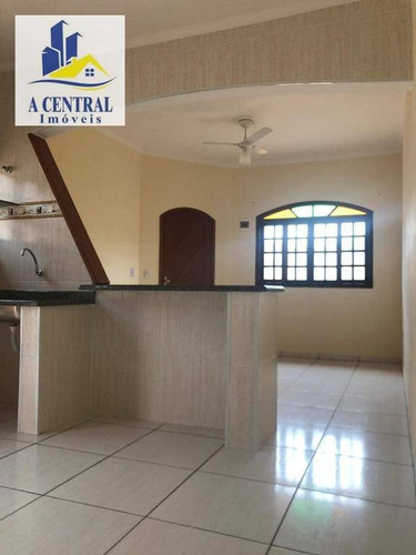 Imagem 20 de 27 de Casa Com 2 Dormitórios Para Alugar, 60 M² Por R$ 1.100/ano - Jardim Italmar - Itanhaém/sp - Ca0491