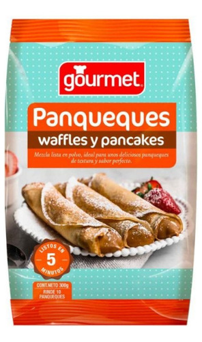 Gourmet Mezcla Para Pancakes O Waffles 300 Gr X 2