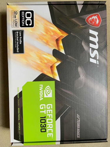 Tarjeta De Video Msi Gt 1030 Oc Edition