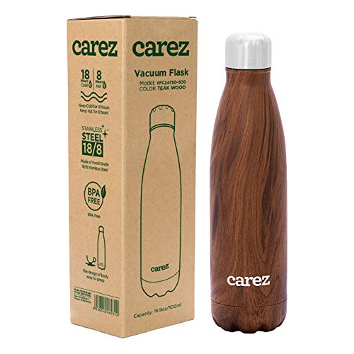 Carez Acero Inoxidable Aislado 100% Bpa-libre De Agua Imperm