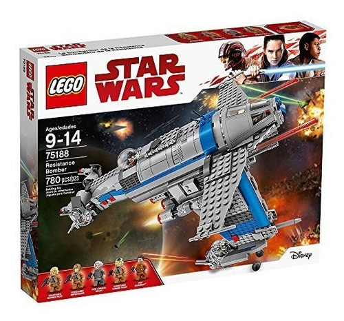 Kit De Construcción Lego Star Wars Episodio Viii Resistance