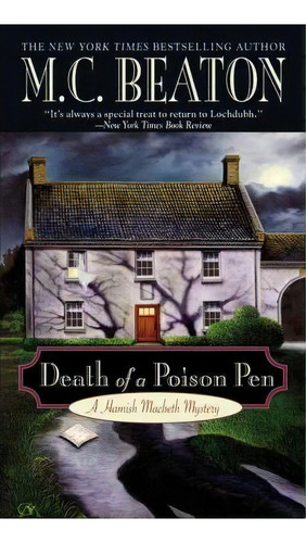 Death Of A Poison Pen, De M C Beaton. Editorial Time Warner Trade Publishing, Tapa Blanda En Inglés