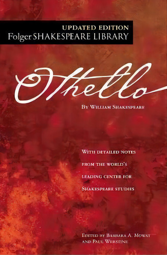 The Tragedy Of Othello, The Moor Of Venice, De William Shakespeare. Editorial Simon & Schuster, Tapa Blanda En Inglés