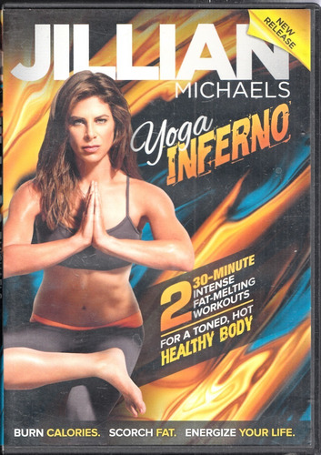 Jillian Michaels. Yoga Infierno. Dvd Original Usado. Qqa.