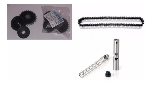 Kit Distribucion Zanella Hj 110 C/flautin Y Cadena 90p- 2r