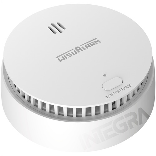 Sensor Independiente Humo Alarma Wifi Led Dahua Dhi-hy-sa2fa Color Blanco