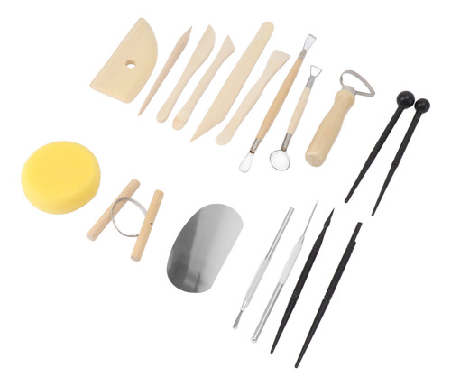 Kit De Ferramentas De Argila Para Esculpir Materiais De Made