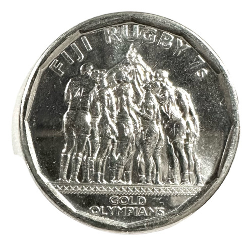 Fiji - 50 Cents - Año 2017 - Km #528 - Rugby