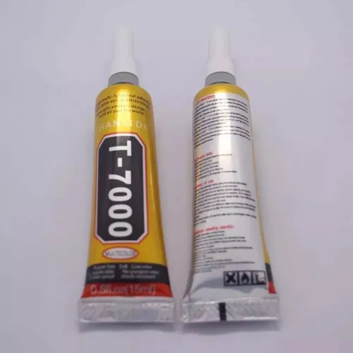 Cola Adesiva Preta T-7000 Display Celulares 15ml T7000