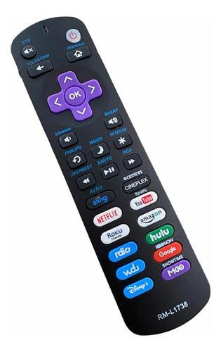 Control Remoto Compatible Con Roku Premiere Y Roku Express