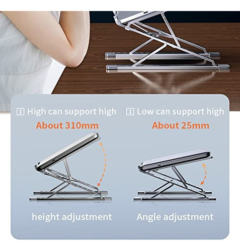 Soporte Para Computadora Portátil Para Escritorio Ajustable