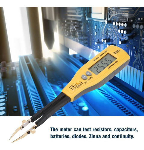 Probador De Capacitancia Y Resistencia Holdpeak Hp990b