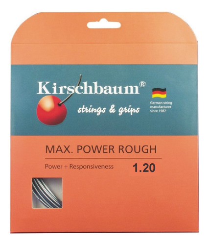 Set Individual De Tenis Cuerda Kirschbaum Max Power Rough