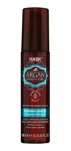 Imagen 1 de 3 de Hask Serum Pump Argan Oil 100ml
