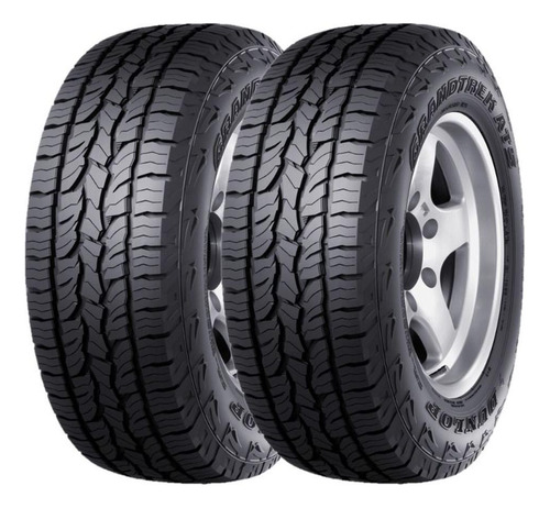 Set 2 Neumaticos - 225/70r15 Dunlop At5 Owl 100t Th