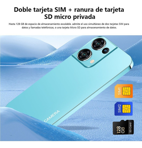 Teléfono Inteligente Android Barato Rino9 5.0 Pulgadas Negro