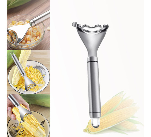 Pelador Magico Maiz Acero Inoxidable Conveniente Herramienta