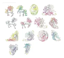 Comprar Diseño D Matrices P\u002F Maquinas Bordadoras Caballos Coloridos